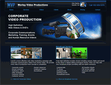 Tablet Screenshot of morleyvideoproductions.com